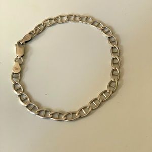 🛍️Sterling silver mariner link bracelet (925)